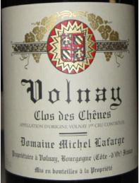 Best Volnay - Volnay 1er clos des chenes 1999群魔之一