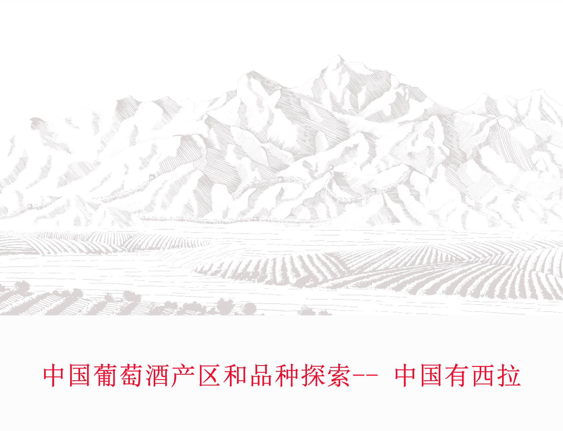 美食记产区和葡萄品种探索（193）-- 中国产区和名庄探索之中国有西拉